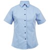 Short Sleeve Blouse - new sky